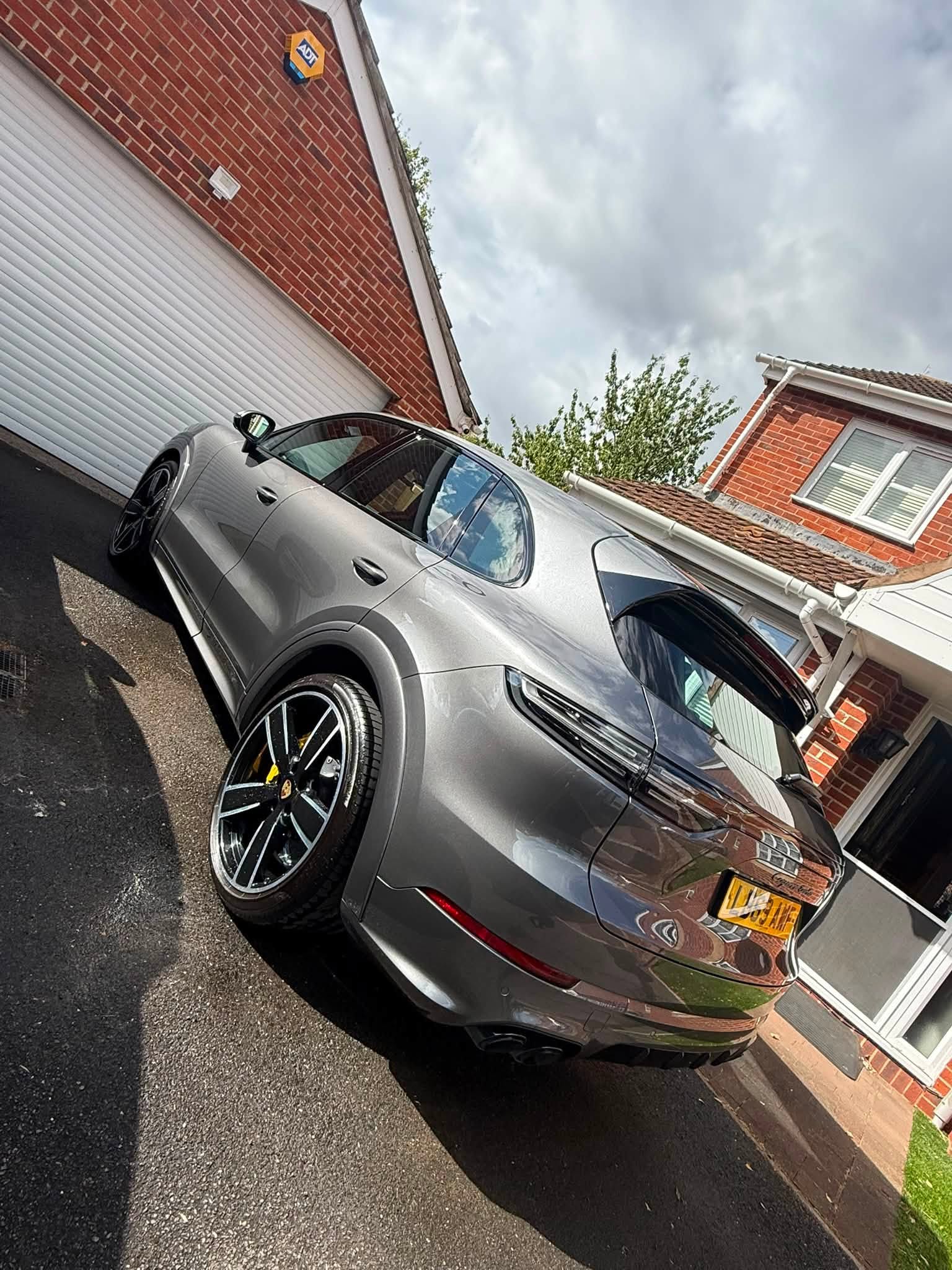 Freshly detailed Porsche exterior